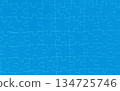 Blue puzzle line graphic background material 134725746