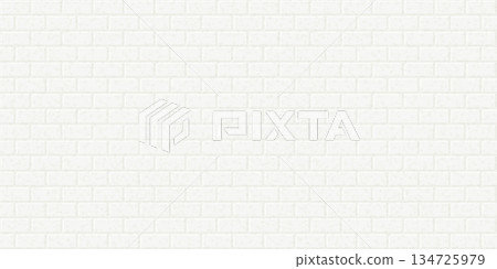 3D white block brick wall seamless pattern rough texture background graphic illustration. 3D white block brick wall seamless pattern rough texture background graphic illustration. 134725979