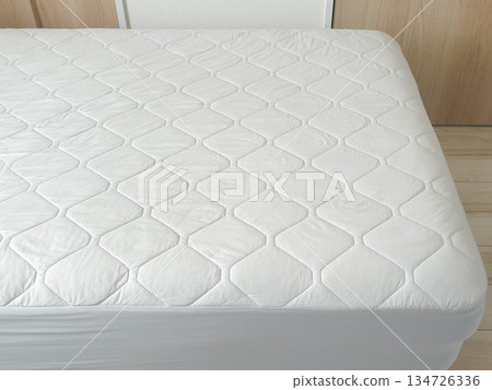 Quilted fitted sheet integrated mattress pad, cooling mattress sheet Quilted fitted sheet integrated mattress pad, cooling mattress sheet 134726336
