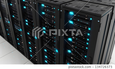 代表雲端運算的資料中心 代表雲端運算的資料中心 134726373