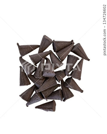 三角形黑色香棒收藏背景 134726602