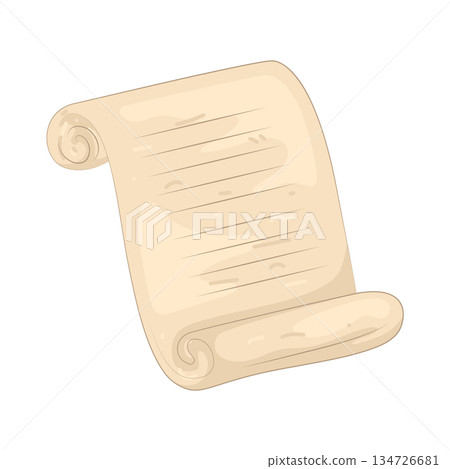 Illustration of diploma  134726681