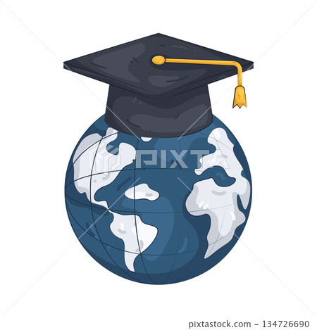 Illustration of world education  134726690