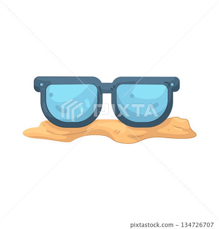 Illustration of sunglasses Illustration of sunglasses 134726707