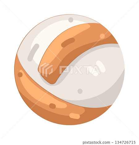 Illustration of beach ball Illustration of beach ball 134726715