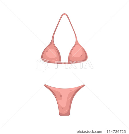 Illustration of bikini Illustration of bikini 134726723