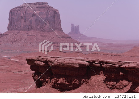 John Ford Point on Valley Drive in Monument Valley John Ford Point on Valley Drive in Monument Valley 134727151