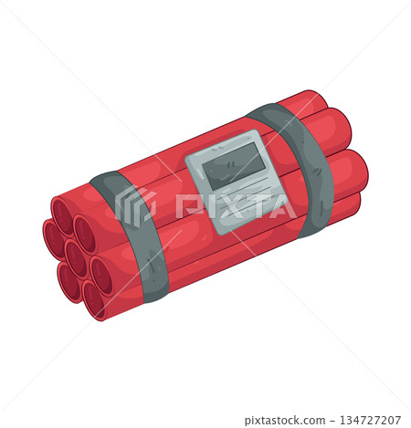 Illustration of dynamite  134727207