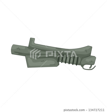 Illustration of military weapon   134727211