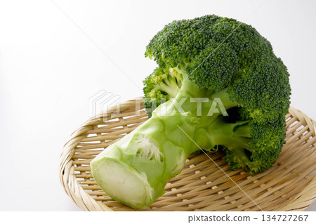 Broccoli White Background 134727267
