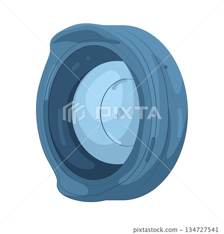Illustration of camera lens  134727541