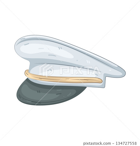 Illustration of military hat 134727558