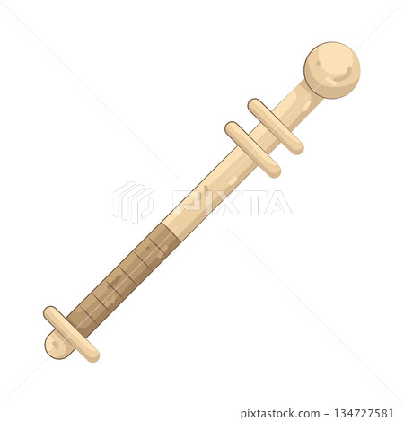 Illustration of military baton Illustration of military baton 134727581