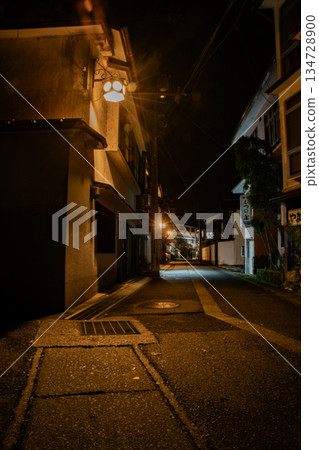 “城崎溫泉小鎮的夜行小徑” 134728900