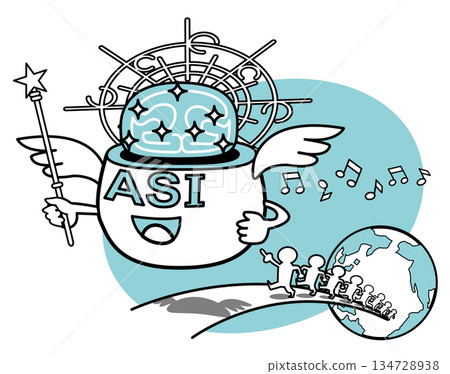 ASI引領人類－為了美好未來 134728938
