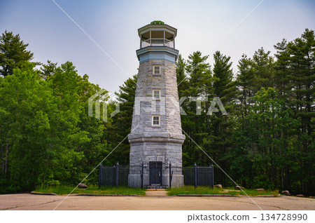 Historic Weston Observatory on Oak HIll in Manchester, New Hampshire, USA Historic Weston Observatory on Oak HIll in Manchester, New Hampshire, USA 134728990