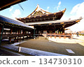 Higashi Honganji Temple, Goei-do Hall (Important Cultural Property), Kyoto Prefecture, Tokoha-cho, Shimogyo Ward, Kyoto City, February 2022 134730310