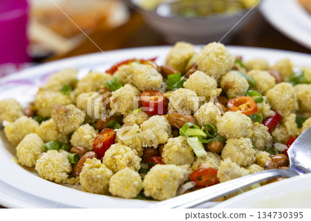 美味配菜:金黃色的豆沙,鹹辣口味的鹹甜豆沙 美味配菜:金黃色的豆沙,鹹辣口味的鹹甜豆沙 134730395