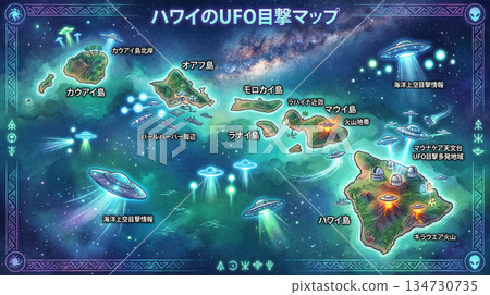 夏威夷不明飛行物目擊事件示意圖 134730735