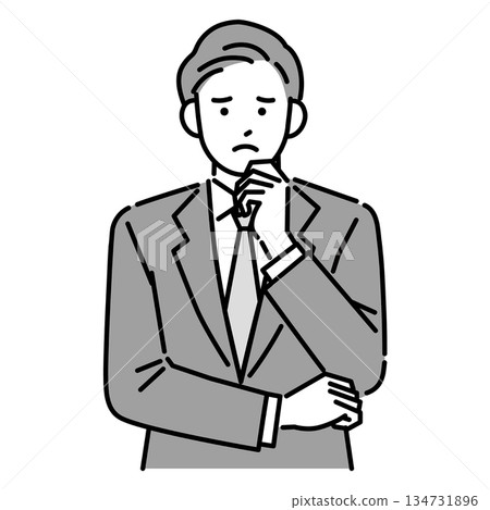 一個苦惱的商人 一個苦惱的商人 134731896