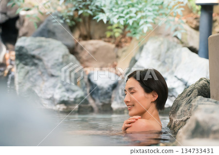 外部露天池 天溫泉 溫泉 134733431