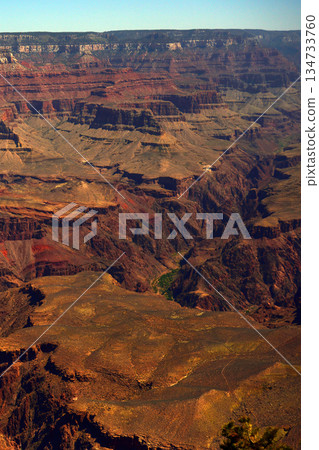 Hazy Sky Day At The Grand Canyon Arizona Hazy Sky Day At The Grand Canyon Arizona 134733760