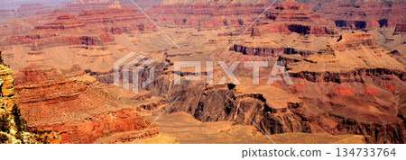 Hazy Sky Day At The Grand Canyon Arizona Hazy Sky Day At The Grand Canyon Arizona 134733764