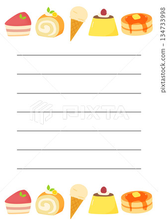 一封關於西方甜點的信 134733998