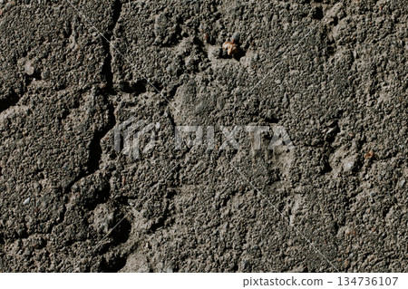 Seamless asphalt texture. Texture of cracked asphalt. Road surface. Asphalt with cracks Seamless asphalt texture. Texture of cracked asphalt. Road surface. Asphalt with cracks 134736107