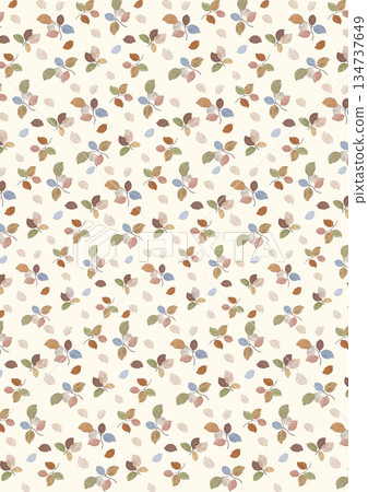 Vivid Watercolor Floral and Leaf Illustrations 134737649