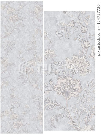 Vivid Watercolor Floral and Leaf Illustrations Vivid Watercolor Floral and Leaf Illustrations 134737726