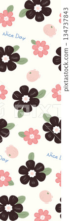 Vivid Watercolor Floral and Leaf Illustrations Vivid Watercolor Floral and Leaf Illustrations 134737843