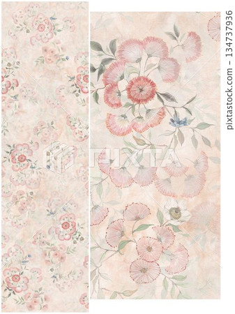 Vivid Watercolor Floral and Leaf Illustrations Vivid Watercolor Floral and Leaf Illustrations 134737936