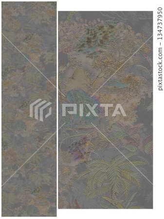 Vivid Watercolor Floral and Leaf Illustrations Vivid Watercolor Floral and Leaf Illustrations 134737950