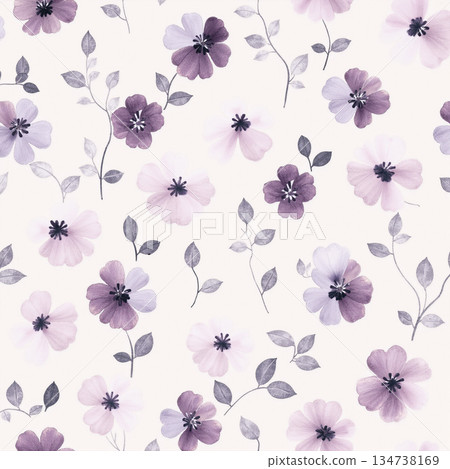 Artful Hand Painted Curly Grass Motifs Artful Hand Painted Curly Grass Motifs 134738169