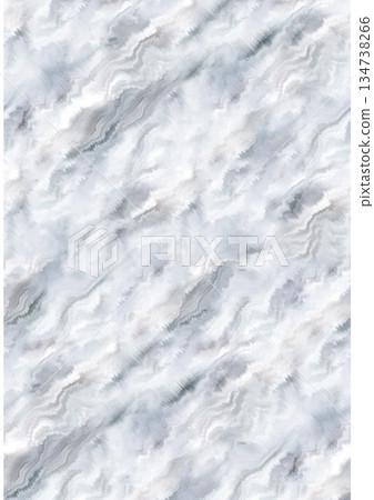 Graceful Watercolor Botanic Pattern Art 134738266