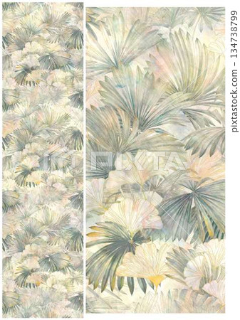 Charming Hand-Drawn Floral and Leaf Compositions Charming Hand-Drawn Floral and Leaf Compositions 134738799