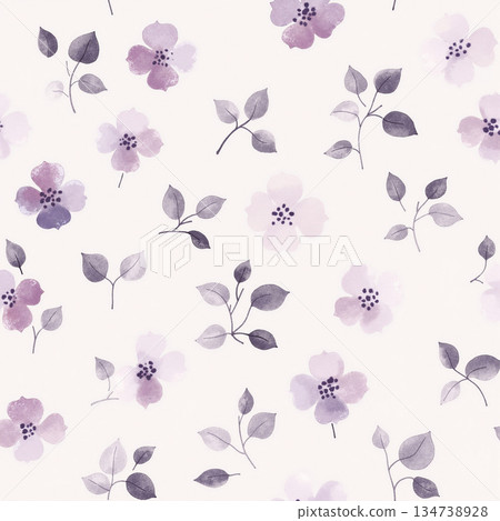 Charming Hand-Drawn Floral and Leaf Compositions Charming Hand-Drawn Floral and Leaf Compositions 134738928