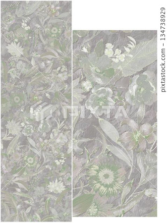 Charming Hand-Drawn Floral and Leaf Compositions Charming Hand-Drawn Floral and Leaf Compositions 134738929