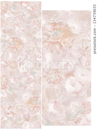 Charming Hand-Drawn Floral and Leaf Compositions 134739035