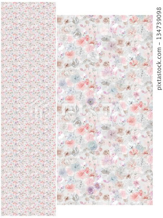 Inspiring Watercolor Creations of Flowers and Foliage 134739098