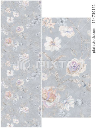Inspiring Watercolor Creations of Flowers and Foliage 134739151