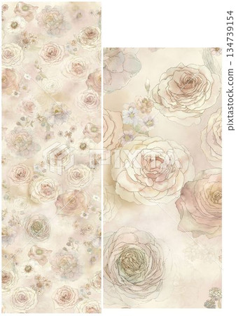 Inspiring Watercolor Creations of Flowers and Foliage 134739154