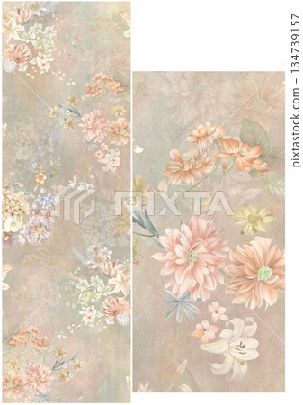 Inspiring Watercolor Creations of Flowers and Foliage 134739157