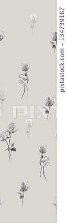 Inspiring Watercolor Creations of Flowers and Foliage 134739187