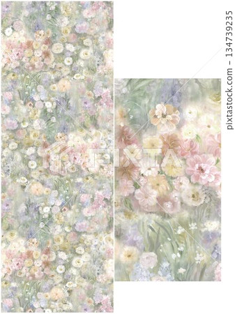 Inspiring Watercolor Creations of Flowers and Foliage 134739235