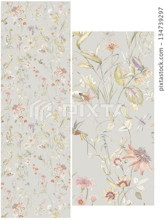 Inspiring Watercolor Creations of Flowers and Foliage Inspiring Watercolor Creations of Flowers and Foliage 134739297