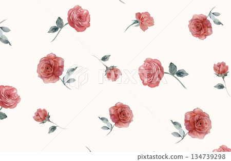 Inspiring Watercolor Creations of Flowers and Foliage Inspiring Watercolor Creations of Flowers and Foliage 134739298