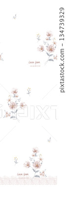 Inspiring Watercolor Creations of Flowers and Foliage 134739329