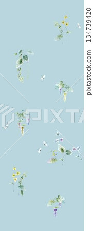 Exquisite Hand-Painted Illustrations of Botany Exquisite Hand-Painted Illustrations of Botany 134739420